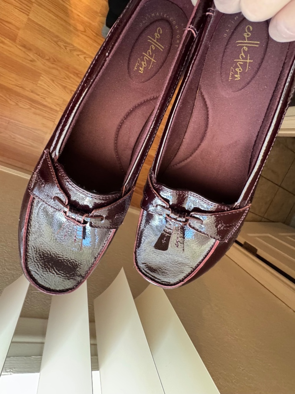 Woman’s Clarks Collection Ashland Bubble Tassel Loafers in b - Picture 9 of 10